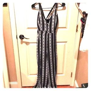 Black and White Jumpsuit